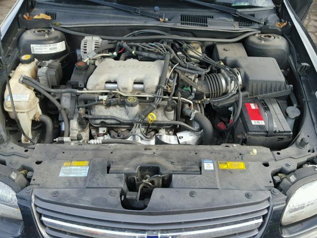 1G1NE52J4Y6297866 - 2000 CHEVROLET MALIBU LS BLACK photo 7