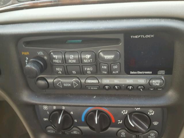 1G1NE52J4Y6297866 - 2000 CHEVROLET MALIBU LS შავი ფოტო 9