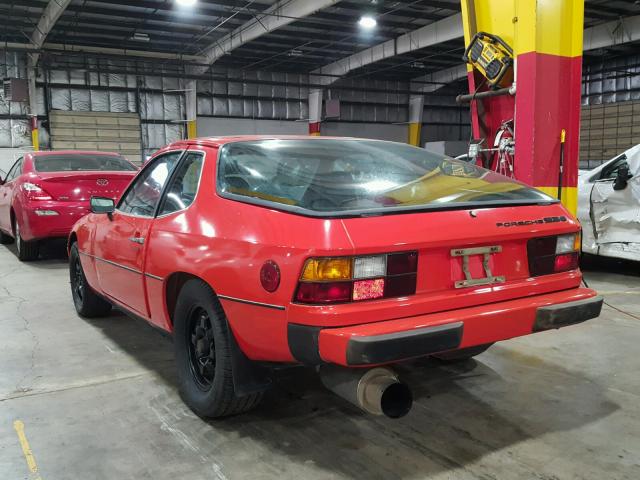 9248203057 - 1978 PORSCHE 924 ORANGE photo 3