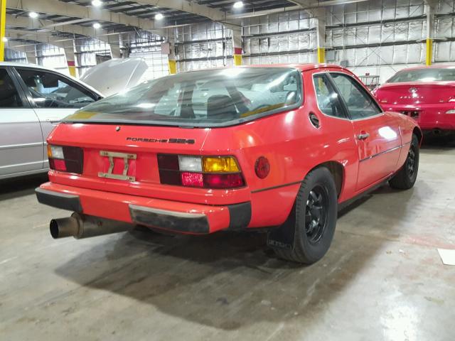 9248203057 - 1978 PORSCHE 924 ORANGE photo 4