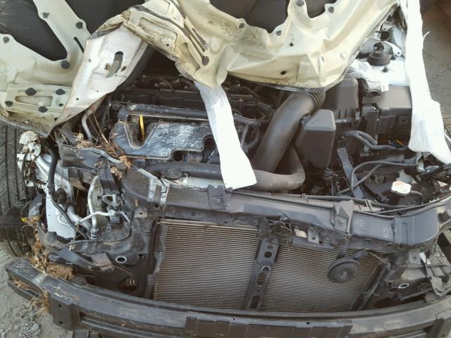 KNAFU6A29D5702194 - 2013 KIA FORTE EX WHITE photo 7