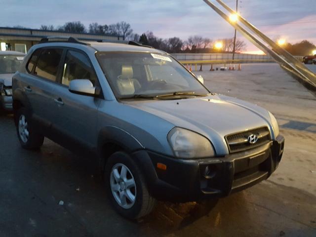 KM8JN72D95U220263 - 2005 HYUNDAI TUCSON GLS GRAY photo 1