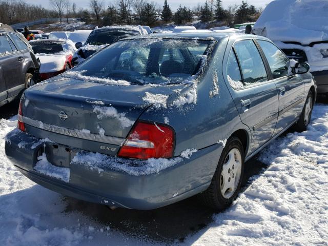 1N4DL01D21C144570 - 2001 NISSAN ALTIMA XE BLUE photo 4