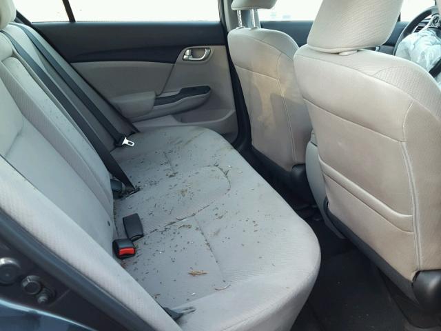 19XFB2F83DE290163 - 2013 HONDA CIVIC EX GRAY photo 6