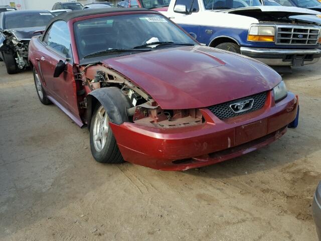 1FAFP44473F346368 - 2003 FORD MUSTANG RED photo 1