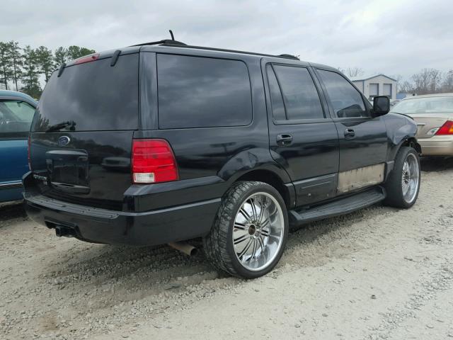 1FMPU15L14LA88522 - 2004 FORD EXPEDITION BLACK photo 4