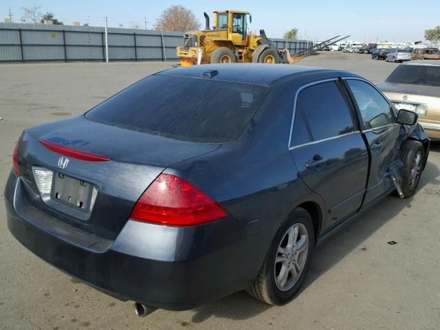 1HGCM56826A133519 - 2006 HONDA ACCORD EX GRAY photo 4