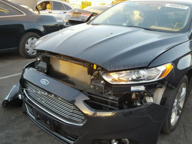 3FA6P0SU0FR284248 - 2015 FORD FUSION TIT BLACK photo 9