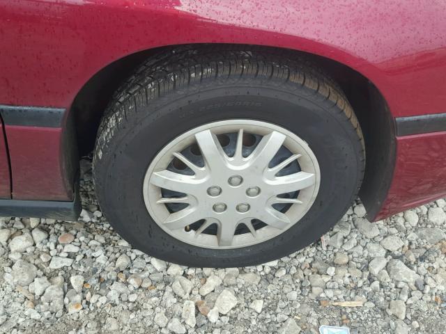 2G1WF52E859279895 - 2005 CHEVROLET IMPALA 勃艮第红 照片 9