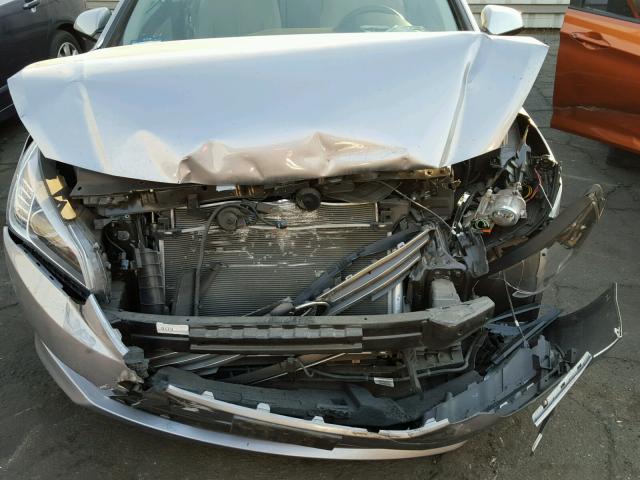 5NPE24AF9FH244400 - 2015 HYUNDAI SONATA SE SILVER photo 7