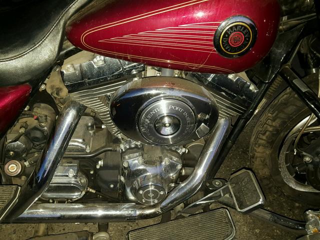 1HD1FCW184Y603255 - 2004 HARLEY-DAVIDSON FLHTCUI MAROON photo 7