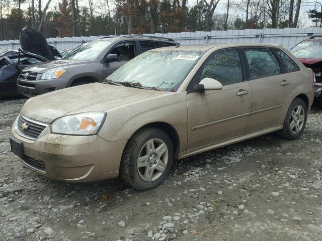 1G1ZT63886F139259 - 2006 CHEVROLET MALIBU MAX TAN photo 2