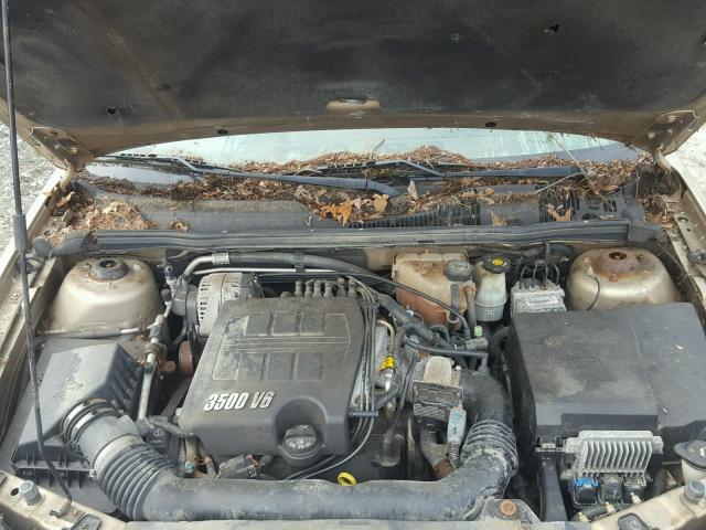 1G1ZT63886F139259 - 2006 CHEVROLET MALIBU MAX TAN photo 7