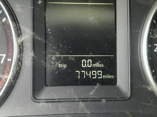 3VWRZ7AJ6AM019712 - 2010 VOLKSWAGEN JETTA SE 黑色 照片 8