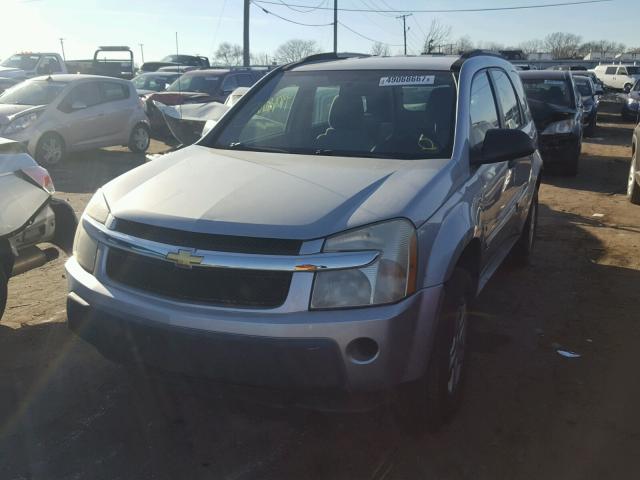 2CNDL13F666060696 - 2006 CHEVROLET EQUINOX LS GRAY photo 2