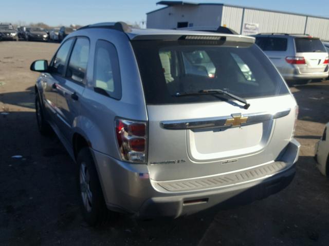 2CNDL13F666060696 - 2006 CHEVROLET EQUINOX LS GRAY photo 3