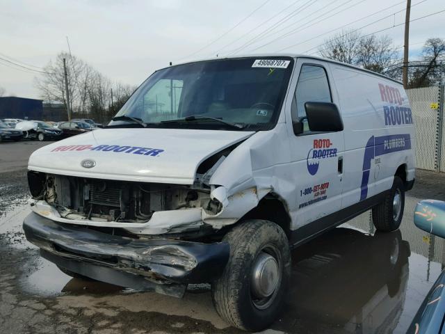 1FTSE34F4WHB98828 - 1998 FORD ECONOLINE WHITE photo 2