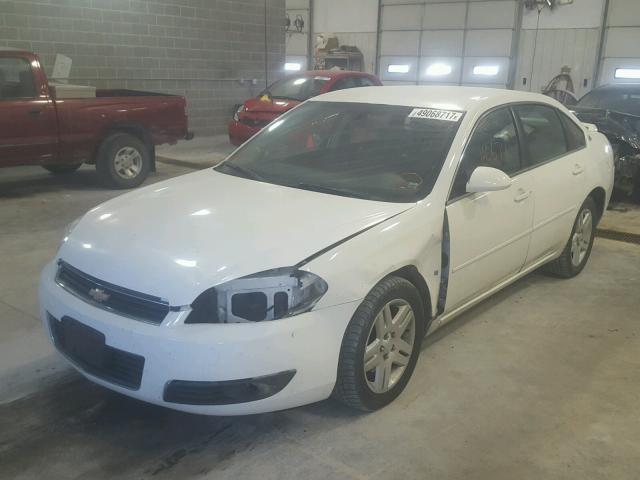 2G1WC581969234141 - 2006 CHEVROLET IMPALA LT WHITE photo 2