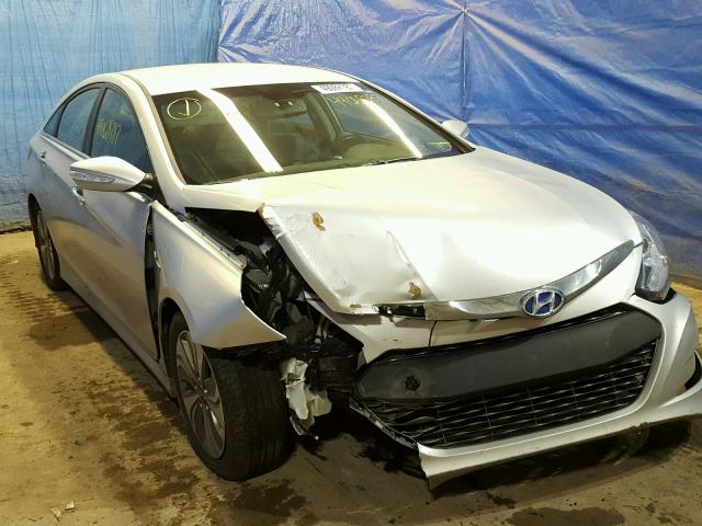 KMHEC4A4XDA101158 - 2013 HYUNDAI SONATA HYB SILVER photo 1