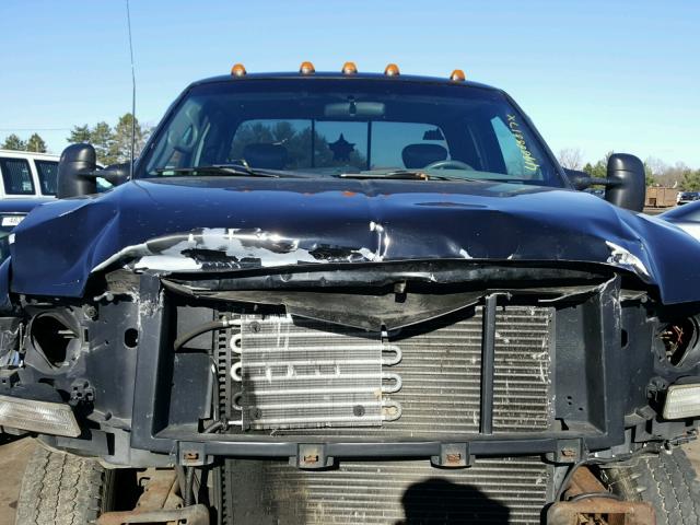 1FTSX31F52ED65563 - 2002 FORD F350 SRW S BLACK photo 7