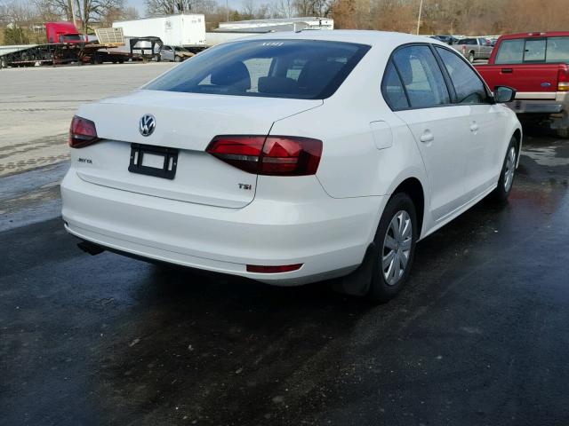 3VW267AJ3GM400100 - 2016 VOLKSWAGEN JETTA S 白色 照片 4