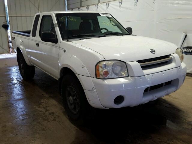 1N6ED26YX4C467558 - 2004 NISSAN FRONTIER K WHITE photo 1