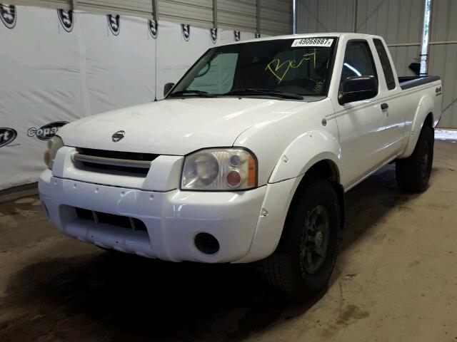 1N6ED26YX4C467558 - 2004 NISSAN FRONTIER K WHITE photo 2