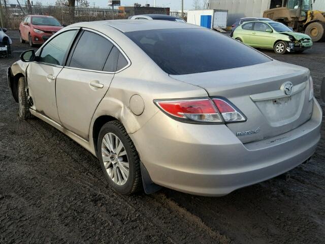 1YVHP81A395M06563 - 2009 MAZDA 6 I BEIGE photo 3