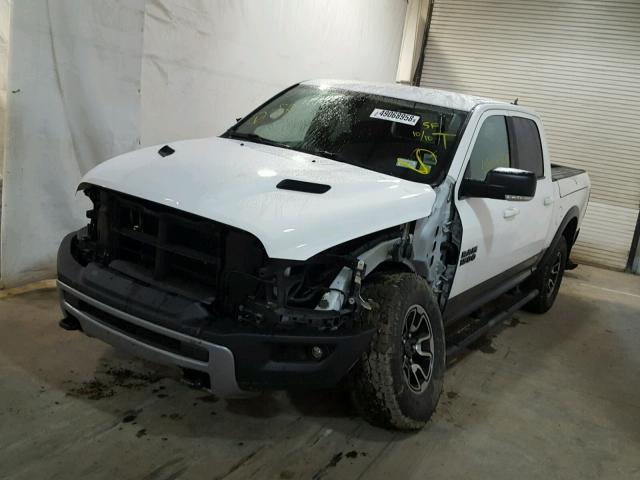 1C6RR7YT7FS780037 - 2015 RAM 1500 REBEL თეთრი ფოტო 2