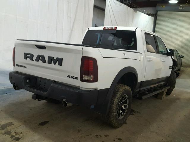 1C6RR7YT7FS780037 - 2015 RAM 1500 REBEL თეთრი ფოტო 4