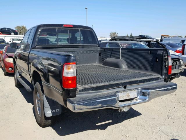 JT4UN22D2T0033570 - 1996 TOYOTA T100 XTRAC BLACK photo 3