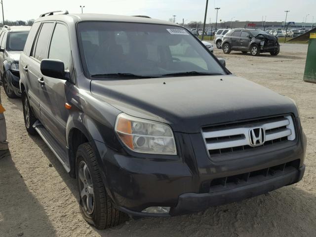 5FNYF18627B031696 - 2007 HONDA PILOT EXL GRAY photo 1