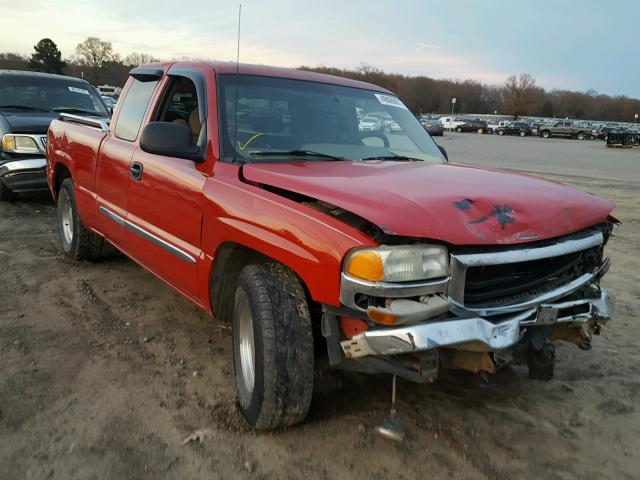 2GTEC19V141291636 - 2004 GMC NEW SIERRA RED photo 1