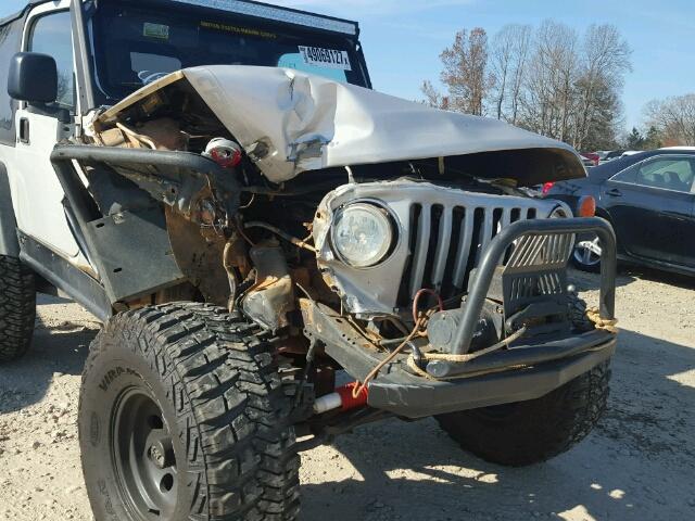 1J4FA39S63P309569 - 2003 JEEP WRANGLER C SILVER photo 9