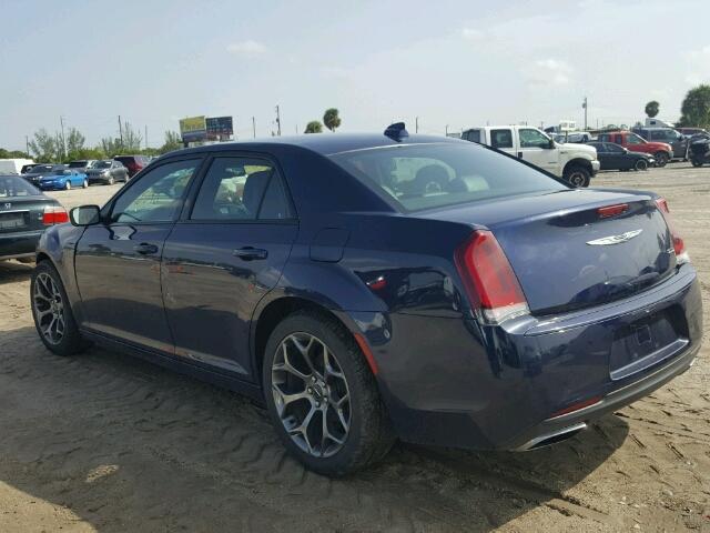 2C3CCABG3GH328897 - 2016 CHRYSLER 300 S BLUE photo 3