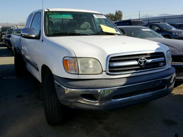 5TBRT34191S164132 - 2001 TOYOTA TUNDRA ACC WHITE photo 1