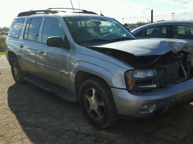 1GNET16S946156284 - 2004 CHEVROLET TRAILBLAZE SILVER photo 1