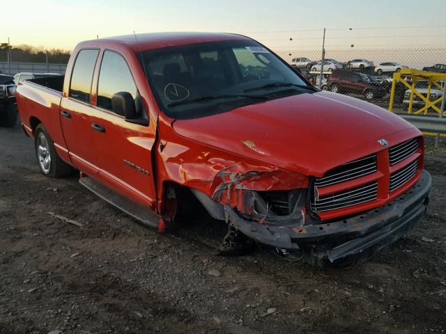 1D7HA18D54S651962 - 2004 DODGE RAM 1500 S RED photo 1