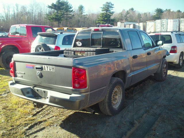 1D7HW48K17S202638 - 2007 DODGE DAKOTA QUA GRAY photo 4