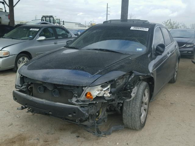 1HGCP36808A027990 - 2008 HONDA ACCORD EXL BLACK photo 2