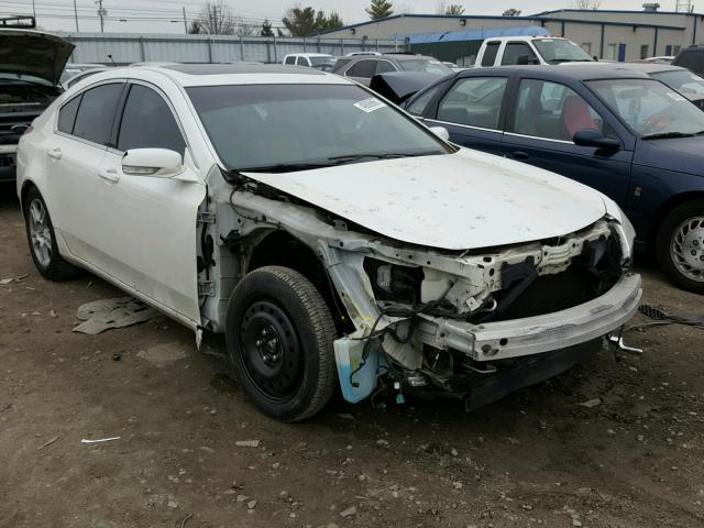 19UUA862X9A000134 - 2009 ACURA TL WHITE photo 1