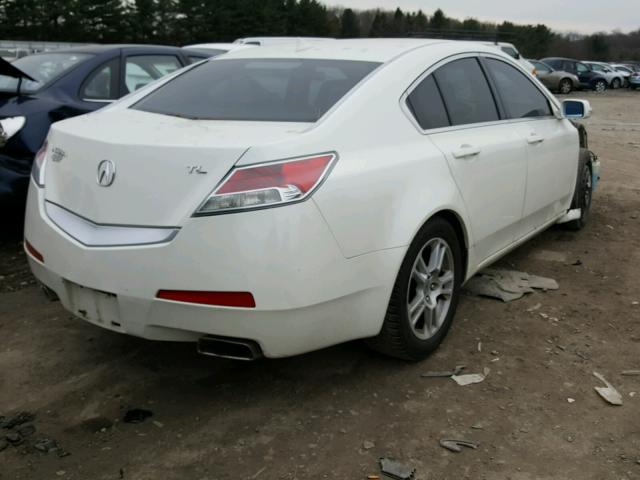 19UUA862X9A000134 - 2009 ACURA TL WHITE photo 4