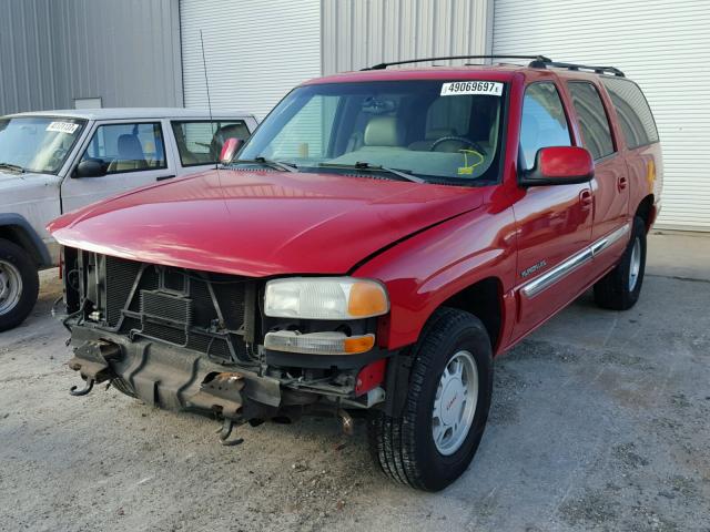 3GKFK16T11G241739 - 2001 GMC YUKON XL K RED photo 2