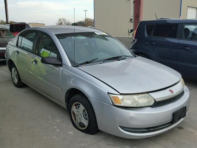1G8AG52FX4Z207036 - 2004 SATURN ION LEVEL GRAY photo 1