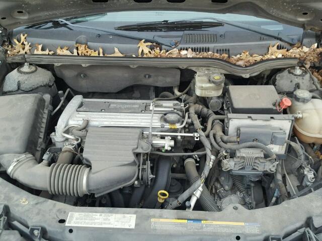 1G8AG52FX4Z207036 - 2004 SATURN ION LEVEL GRAY photo 7