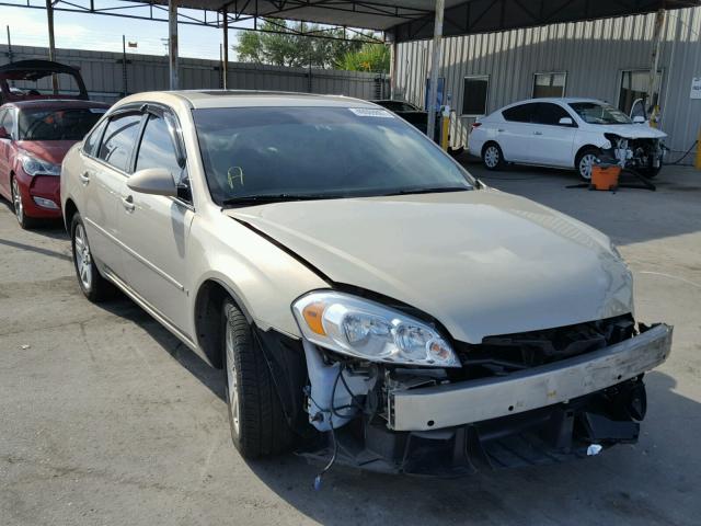 2G1WC583089228779 - 2008 CHEVROLET IMPALA LT TAN photo 1