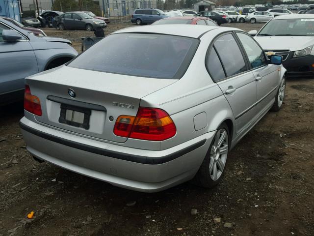 WBAEV33482KL76439 - 2002 BMW 325 I SILVER photo 4