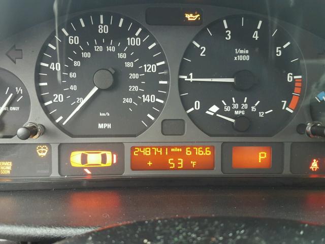 WBAEV33482KL76439 - 2002 BMW 325 I SILVER photo 8