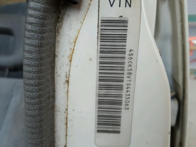 4S6CK58V1S4435063 - 1995 HONDA PASSPORT E Սպիտակ լուսանկար 10