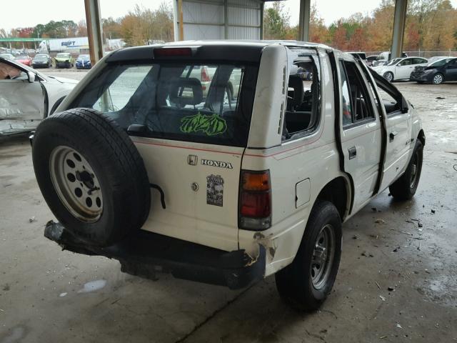 4S6CK58V1S4435063 - 1995 HONDA PASSPORT E Սպիտակ լուսանկար 4